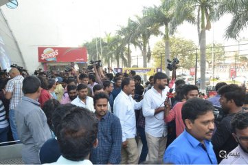 Celebs Watching Gautamiputra Satakarni Movie At IMAX